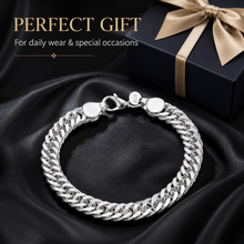 Load image into Gallery viewer, 925 Sterling Silver Chain Bracelet