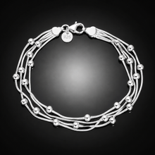 Load image into Gallery viewer, 925 Sterling Silver Chain Bracelet