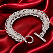 Load image into Gallery viewer, 925 Sterling Silver Chain Bracelet
