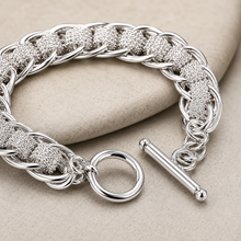 Load image into Gallery viewer, 925 Sterling Silver Chain Bracelet