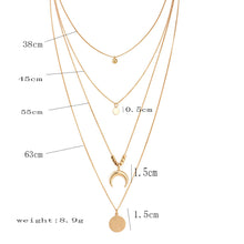 Load image into Gallery viewer, Bohemian Fashion Shell Necklaces & Pendants for 2022 Vintage Multilayer Choker Necklace Women Collier Femme Collares Jewelry 2022