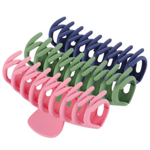 Load image into Gallery viewer, Big Hair Claw Clips for Women Large Claw Clip for Thin Thick Hair Strong Hold 4.33 Inch Nonslip Hair Clips (3 Pcs) 2022