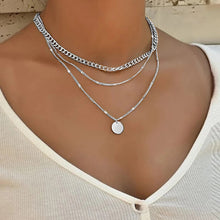 Load image into Gallery viewer, Vintage Necklace on Neck Gold Chain Women's Jewelry Layered Accessories for Girls Clothing Aesthetic Gifts Fashion Pendant 2022 2022