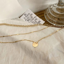 Load image into Gallery viewer, Vintage Necklace on Neck Gold Chain Women's Jewelry Layered Accessories for Girls Clothing Aesthetic Gifts Fashion Pendant 2022 2022