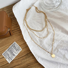 Load image into Gallery viewer, Vintage Necklace on Neck Gold Chain Women's Jewelry Layered Accessories for Girls Clothing Aesthetic Gifts Fashion Pendant 2022 2022