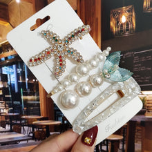 Load image into Gallery viewer, New Starfish Hair Clip For Women 2021 Korean Acrylic Hairpins Geometric Crystal Hair Barrettes Girl Hair Accessories Hairgrip 2022