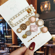 Load image into Gallery viewer, New Starfish Hair Clip For Women 2021 Korean Acrylic Hairpins Geometric Crystal Hair Barrettes Girl Hair Accessories Hairgrip 2022