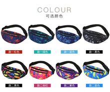 Load image into Gallery viewer, New men holographic waist bag sport run fanny pack men crossbody bag fashion chest bag phone purse multifunction belt bag bum 2022