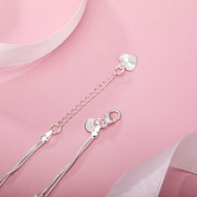 Load image into Gallery viewer, Hot sale 925 sterling Silver Geometry beads Chain Bracelet for Women Fashion Wedding Fine Jewelry Christmas Gift 8inches 2022