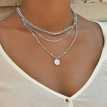 Load image into Gallery viewer, Vintage Necklace on Neck Gold Chain Women's Jewelry Layered Accessories for Girls Clothing Aesthetic Gifts Fashion Pendant 2022 2022