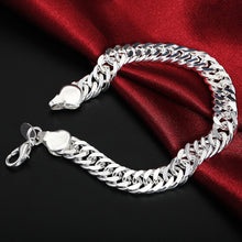 Load image into Gallery viewer, Hot 925 sterling silver Bracelets 10MM Ferrero wild classic men's chain for woman Wedding party Christmas Gift Fashion Jewelry 2022