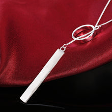 Load image into Gallery viewer, new 925 Sterling Silver Necklace For Women Jewelry 18 inches Creative Round Pendant fashion Christmas gifts Wedding 2022
