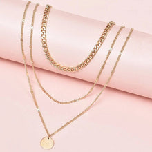 Load image into Gallery viewer, Vintage Chain Choker Necklaces & Pendants for Women Bohemian Multilayer Coins Necklace Girls Collier Femme Collares Jewelry 2022