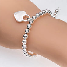 Load image into Gallery viewer, Fine Noble 925 Sterling Silver Solid Chain Bracelet For Women Men Charm Party Gift Wedding party Fashion Jewelry
