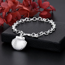 Load image into Gallery viewer, Fine Noble 925 Sterling Silver Solid Chain Bracelet For Women Men Charm Party Gift Wedding party Fashion Jewelry
