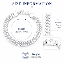 Load image into Gallery viewer, 925 Sterling Silver Chain Bracelet
