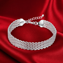 Load image into Gallery viewer, 925 Sterling Silver Chain Bracelet
