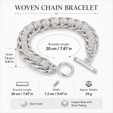 Load image into Gallery viewer, 925 Sterling Silver Chain Bracelet
