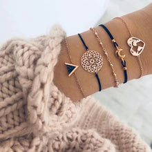 Load image into Gallery viewer, Bohemian Bracelets &amp; Bangles Set Vintage Triangle Boho Charm Bracelet For Women Jewelry Accessories Pulseras Mujer Bijoux Femme 2022
