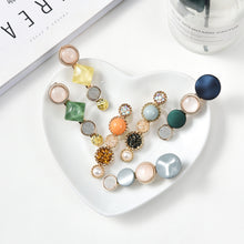 Load image into Gallery viewer, 20 PCS Macaron Pearl Acrylic Resin Metal Hair Clips Set 2022
