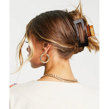 Load image into Gallery viewer, 4 PCS Large Hair Claw Clips, Hair Clips for Thick Hair Acrylic Banana Claw Clips Non-slip Hair Clip Rectangular Jaw Clips Big Hair Clips Gifts for Women 2022

