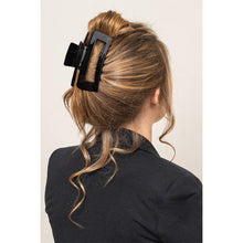 Load image into Gallery viewer, 4 PCS Large Hair Claw Clips, Hair Clips for Thick Hair Acrylic Banana Claw Clips Non-slip Hair Clip Rectangular Jaw Clips Big Hair Clips Gifts for Women 2022
