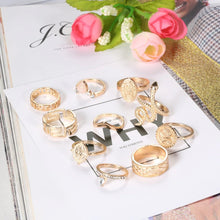 Load image into Gallery viewer, 2 Sets Crystal/Snake Rings Set Fashion Luxury Rings For Women Girls Engagement Wedding Rings 2022
