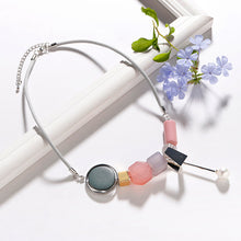 Load image into Gallery viewer, Acrylic Statement Necklaces &amp; Pendants For Women Classic Geometric Choker Necklaces Female Boho Kolye Bijoux Fashion Jewelry 2022
