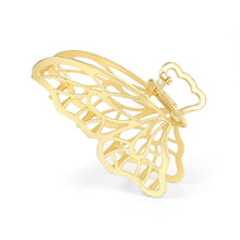 Load image into Gallery viewer, 3 PCS Large Gold Metal Hair Claw Clips for Women Girls, Cute Alloy Big Hair Clamps Strong Hold for Thick Thin Hair 2022

