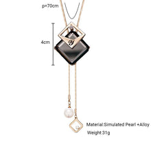 Load image into Gallery viewer, Statement Maxi Fashion Long Necklaces &amp; Pendants for Women Fashion Geometric Necklace Jewelry Collier Femme Collar Accessories 2022
