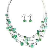 Load image into Gallery viewer, Jewelry Sets for Women Bohemian Necklaces Earrings Geometric Crystal Beads Shell Statement Chokers Brincos Bijoux 2022
