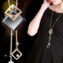 Load image into Gallery viewer, Statement Maxi Fashion Long Necklaces &amp; Pendants for Women Fashion Geometric Necklace Jewelry Collier Femme Collar Accessories 2022
