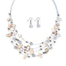 Load image into Gallery viewer, Jewelry Sets for Women Bohemian Necklaces Earrings Geometric Crystal Beads Shell Statement Chokers Brincos Bijoux 2022
