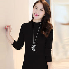Load image into Gallery viewer, Leaf Crystal Long Chain Necklaces &amp; Pendants for Women Fashion Jewelry Sweater Chain Jewelry 2022
