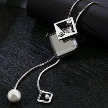 Load image into Gallery viewer, Statement Maxi Fashion Long Necklaces &amp; Pendants for Women Fashion Geometric Necklace Jewelry Collier Femme Collar Accessories 2022
