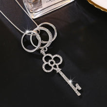 Load image into Gallery viewer, Key Lock Collier Femme Maxi Necklace Female Fashion Long Statement Necklaces &amp; Pendants for Women Jewelry Collar Bijoux 2022
