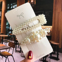 Load image into Gallery viewer, Acrylic Barrettes Headwear Pearl Hair Clip Sets For Women Fashion Geometric Hairpins Hair Accessories Headdress Girl Bobby Clip 2022

