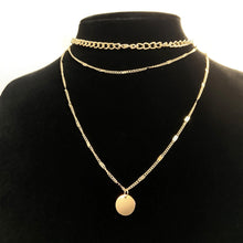 Load image into Gallery viewer, Vintage Necklace on Neck Gold Chain Women's Jewelry Layered Accessories for Girls Clothing Aesthetic Gifts Fashion Pendant 2022 2022
