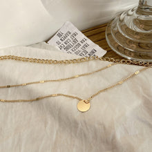 Load image into Gallery viewer, Vintage Necklace on Neck Gold Chain Women's Jewelry Layered Accessories for Girls Clothing Aesthetic Gifts Fashion Pendant 2022 2022

