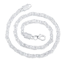 Load image into Gallery viewer, Fashion 925 Sterling Silver Necklaces Charm Jewelry 20 Inches Domineering retro faucet men's necklace Party Christmas Gifts 2022
