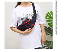 Load image into Gallery viewer, New men holographic waist bag sport run fanny pack men crossbody bag fashion chest bag phone purse multifunction belt bag bum 2022

