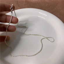 Load image into Gallery viewer, 2022 Trend Sparkling Silver Color Choker Necklace for Women Elegant Clavicle Chain Necklace Party Wedding Collar Jewelry Gifts 2022
