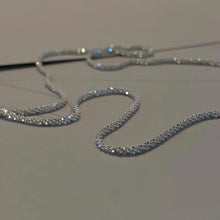 Load image into Gallery viewer, 2022 Trend Sparkling Silver Color Choker Necklace for Women Elegant Clavicle Chain Necklace Party Wedding Collar Jewelry Gifts 2022
