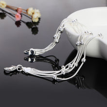 Load image into Gallery viewer, Hot 925 sterling silver Bracelets Snake chain round beads for women Retro Wedding party Wild Christmas Gifts fashion Jewelry 2022
