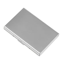 Load image into Gallery viewer, Fashion Aluminum Antimagnetic Card Holder Women Men Metal Cowhide Credit Card Business Card Holders Organizer Purse Wallet 2022
