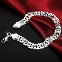 Load image into Gallery viewer, Hot 925 sterling silver Bracelets 10MM Ferrero wild classic men's chain for woman Wedding party Christmas Gift Fashion Jewelry 2022
