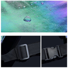 Load image into Gallery viewer, 1PC New Holographic Fanny Pack Hologram Waist Bag Laser PU Beach Travel Banana Hip Bum Zip Waist Bags Women Belt Bag for Girls 2022
