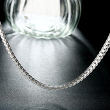 Load image into Gallery viewer, 45-60CM 925 Sterling Silver 6mm width luxury brand design Fine Necklace Chain For Woman Men Fashion Wedding Engagement Jewelry 2022
