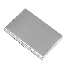 Load image into Gallery viewer, Fashion Aluminum Antimagnetic Card Holder Women Men Metal Cowhide Credit Card Business Card Holders Organizer Purse Wallet 2022
