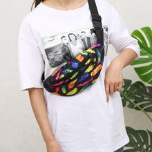 Load image into Gallery viewer, New men holographic waist bag sport run fanny pack men crossbody bag fashion chest bag phone purse multifunction belt bag bum 2022
